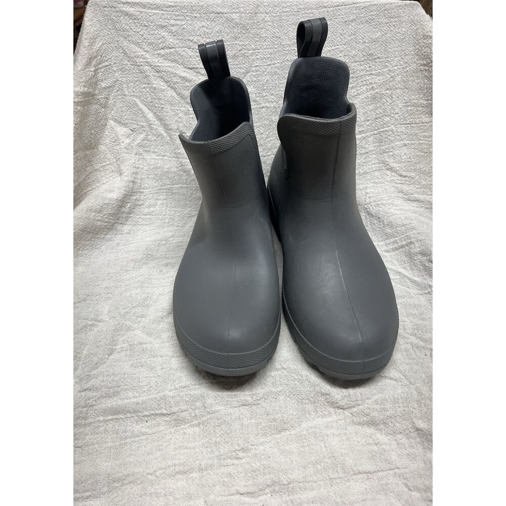 Womenโs Totes Grey Cirrus Chelsea Rain Boots 7 Wear Everywhere